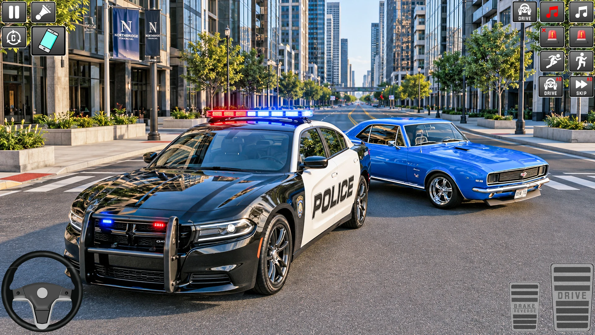 police Simulator: police car screenshot