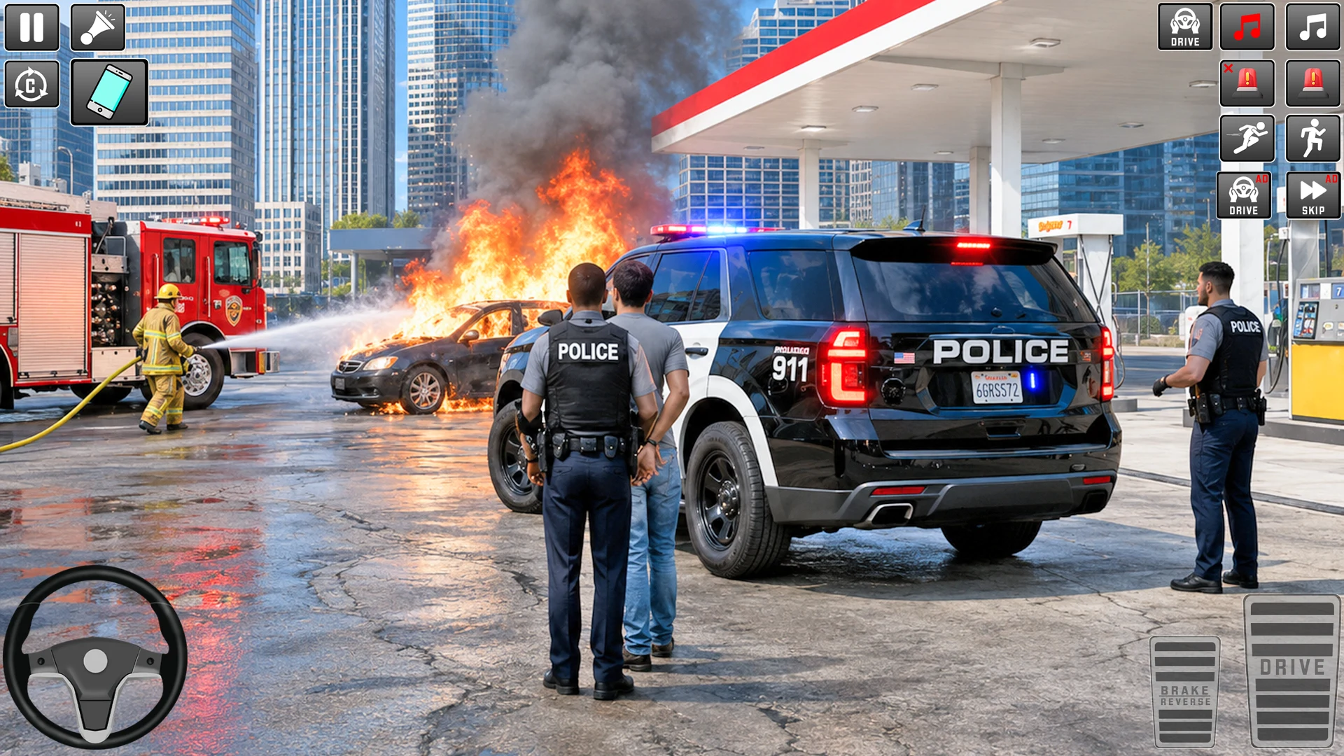 police Simulator: police car screenshot